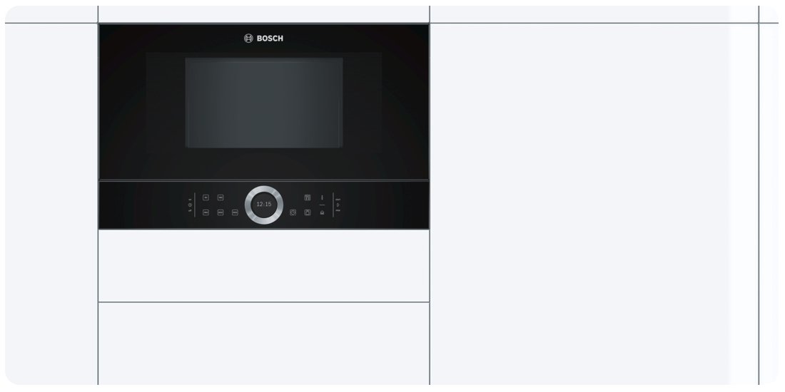 autopilot w kuchence mikrofalowej Bosch BFR634GB1 
