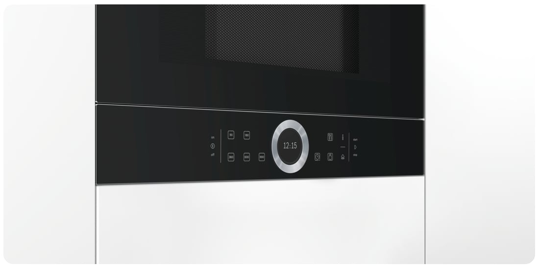 wyświetlacz tft w kuchence mikrofalowej Bosch BFR634GB1 