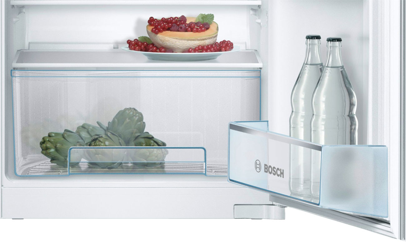 Szuflada MultiBox w Bosch KIL18V20FF dłużej utrzymuje świeżość owoców i warzyw