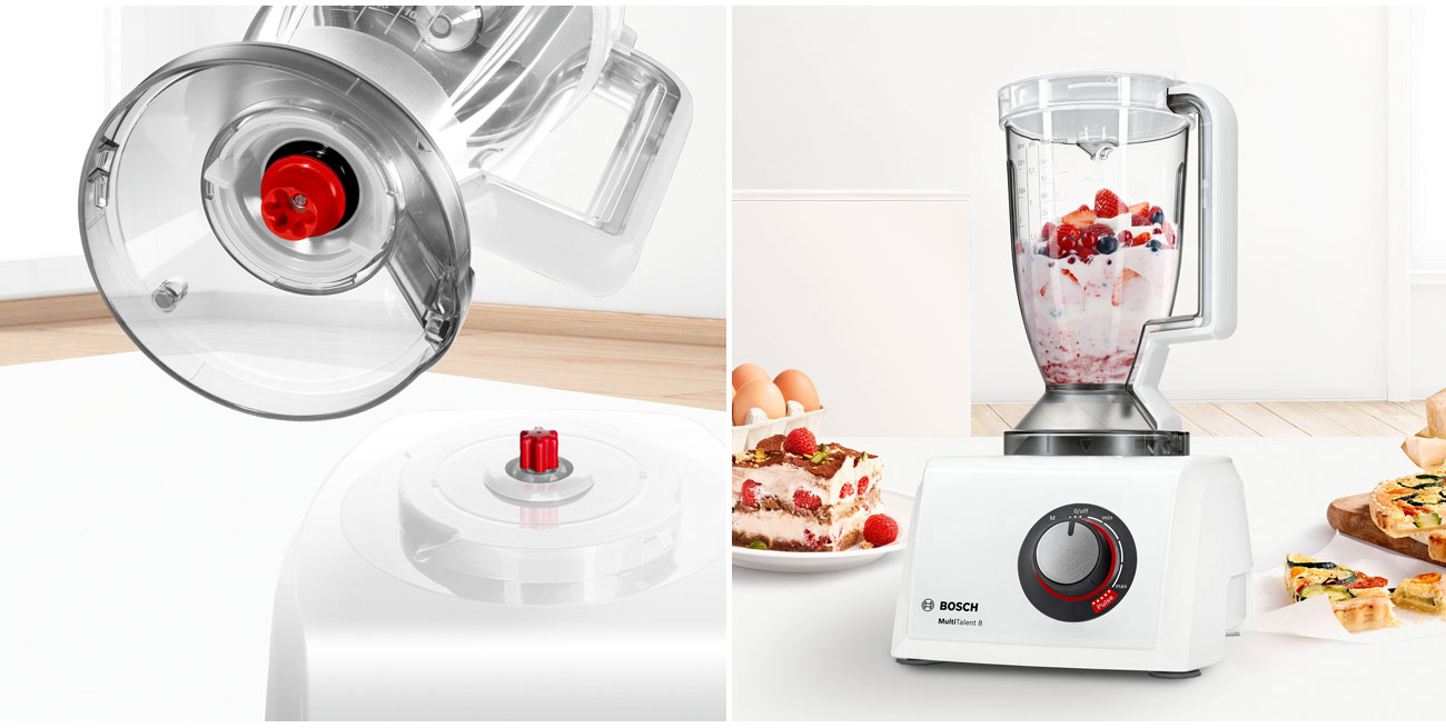 Robot kuchenny Bosch MC812W620 zapewnia doskonałe rezultaty pracy