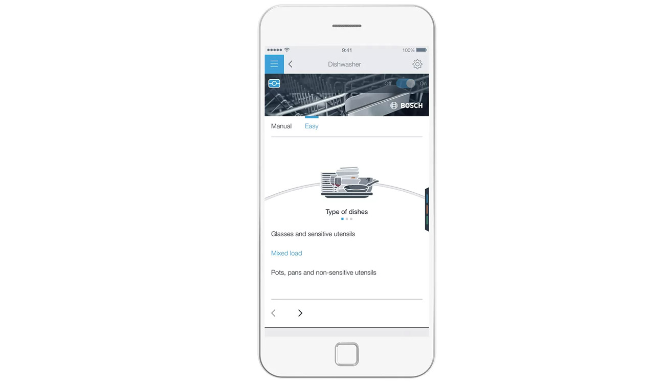 Zmywarka Bosch SMS4HTI45E aplikacja Home Connect