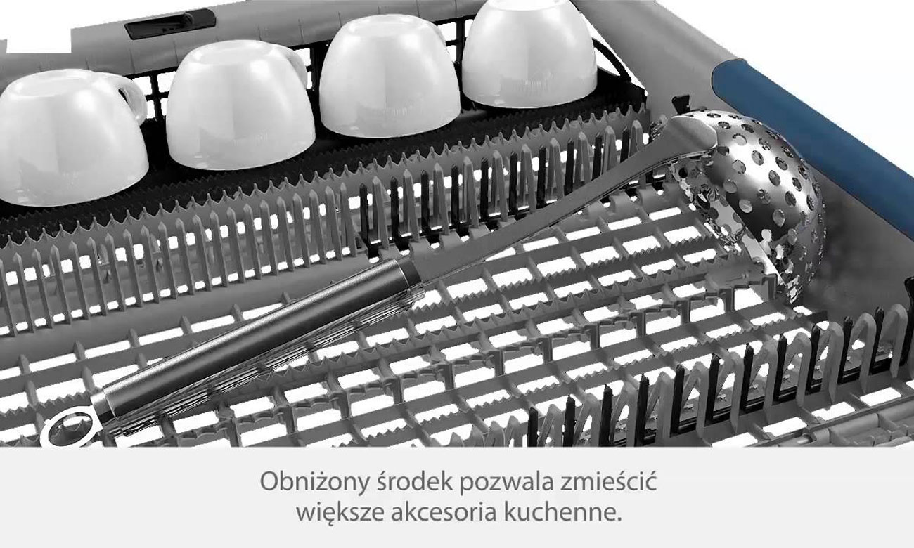 Szuflada na sztućce Vario3 w zmywarce Bosch SPV58M40EU