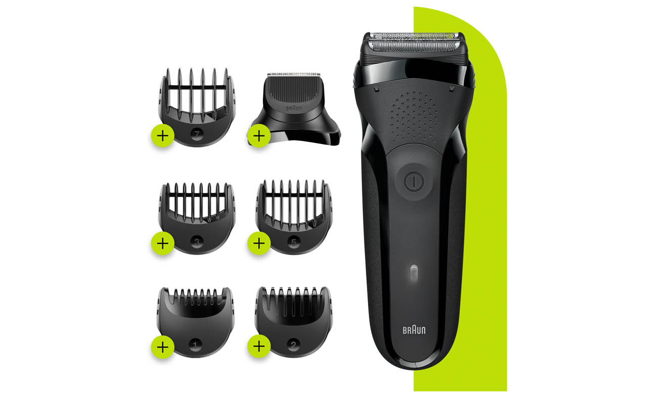 Купить Электробритва мужская Braun Series 3 300BT Black, цена 2722 ...