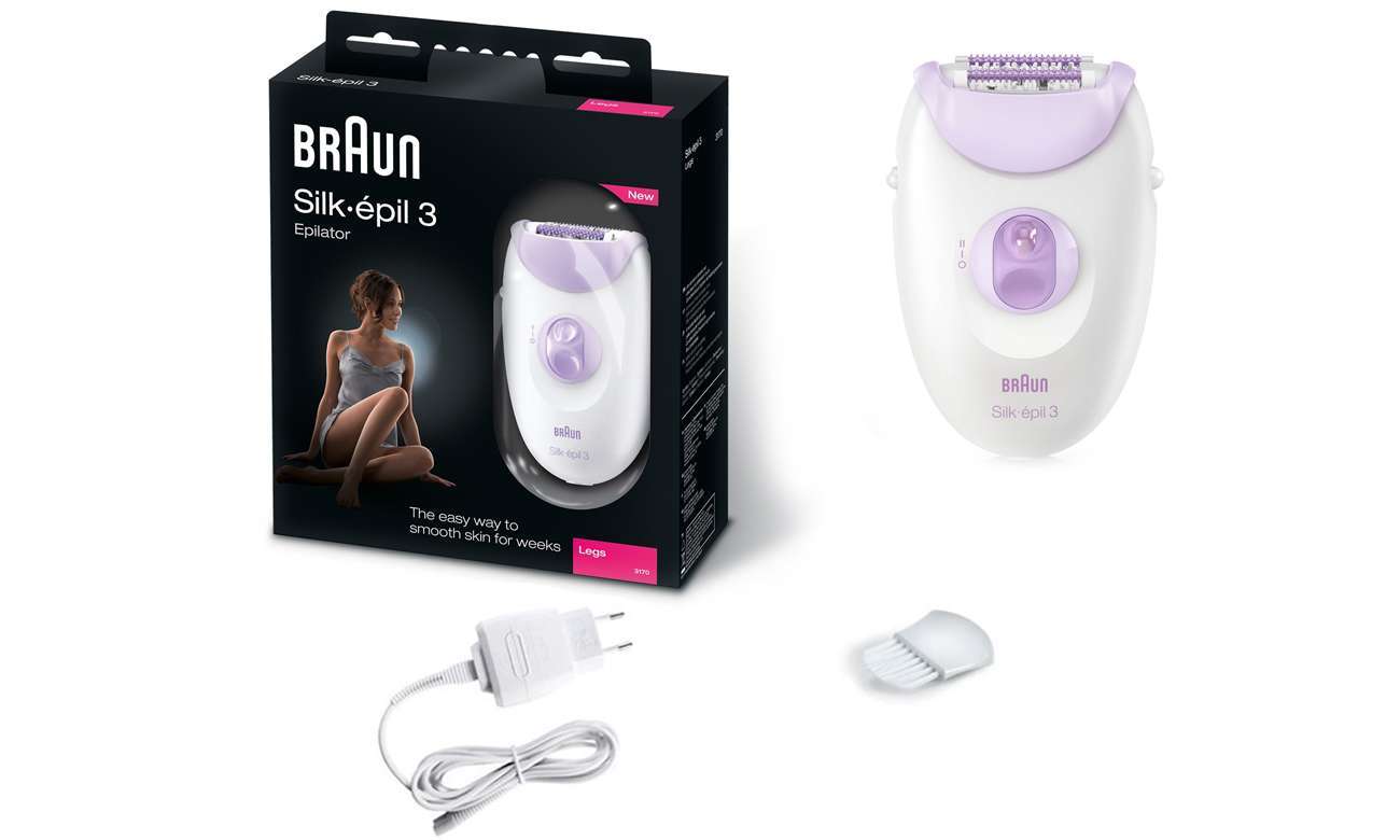 przewodowy depilator Braun SE3170 L z lampką smartlight