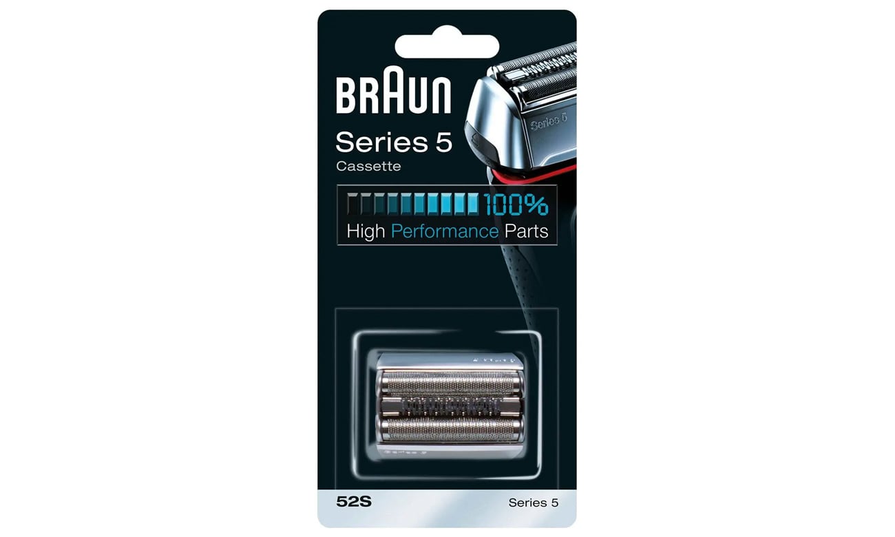 Braun Folia + Blok ostrzy 52S