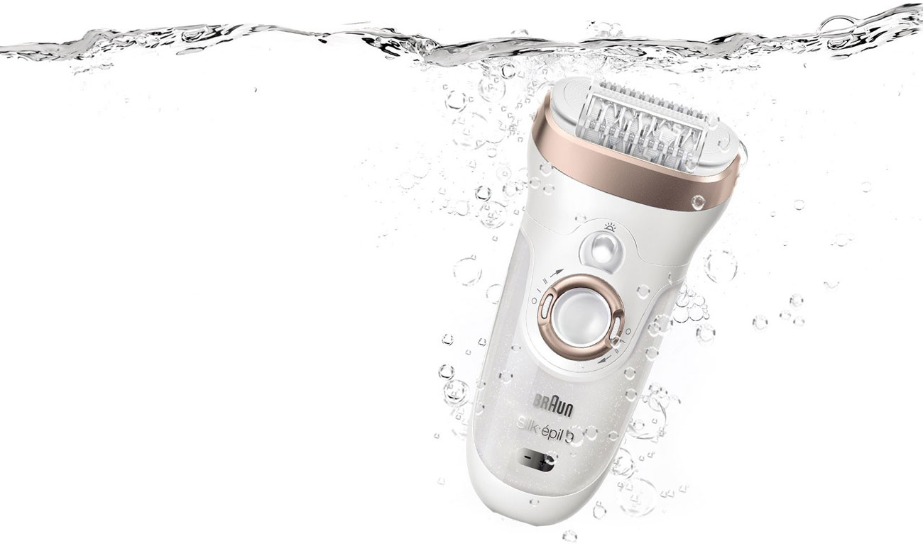 gładka skóra dzięki BRAUN Silk Epil 9 9561