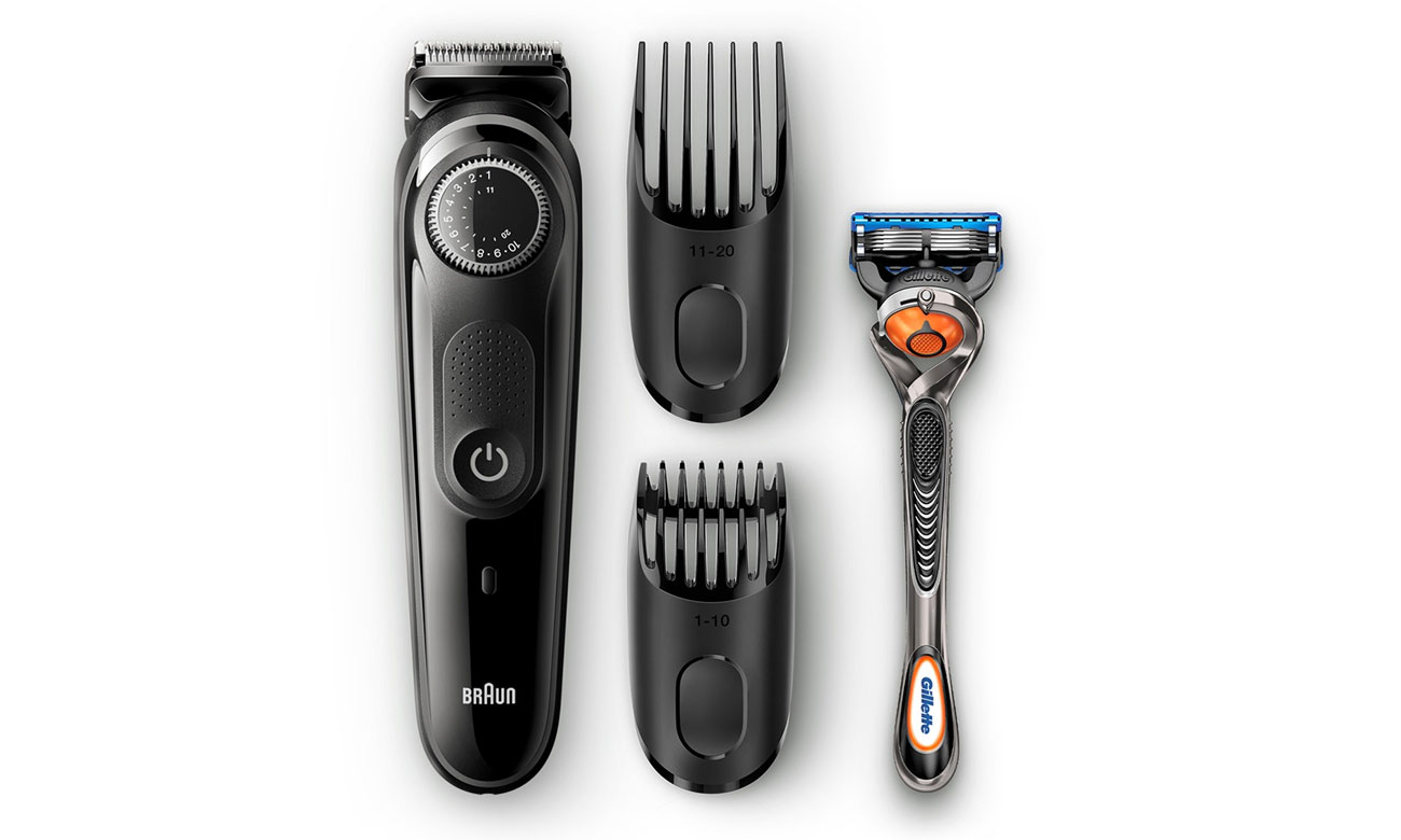 Trymer Braun BT5042 z akcesoriami w zestawie