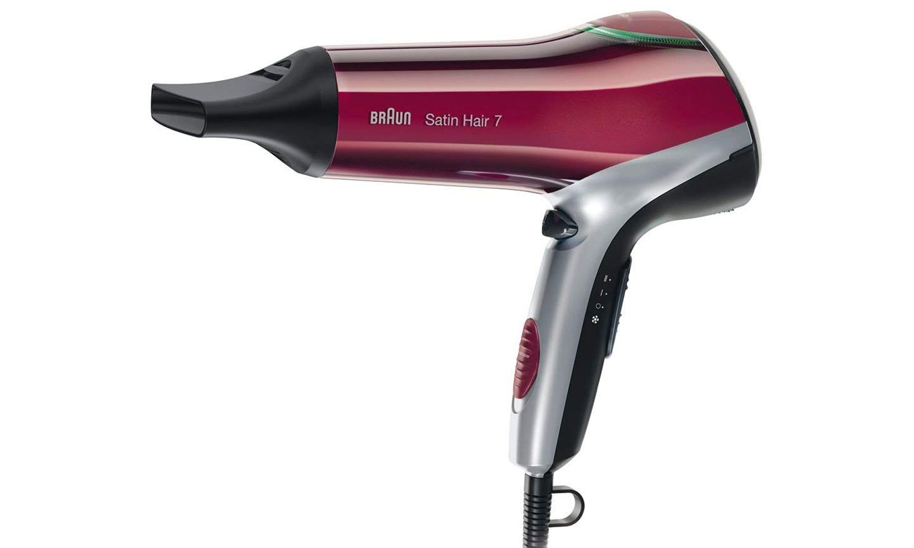 Funkcja IONTEC w suszarce Braun Satin Hair HD770