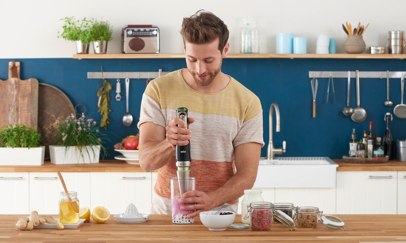 Регулировка SmartSpeed в блендере Braun MultiQuick 9 MQ 9087