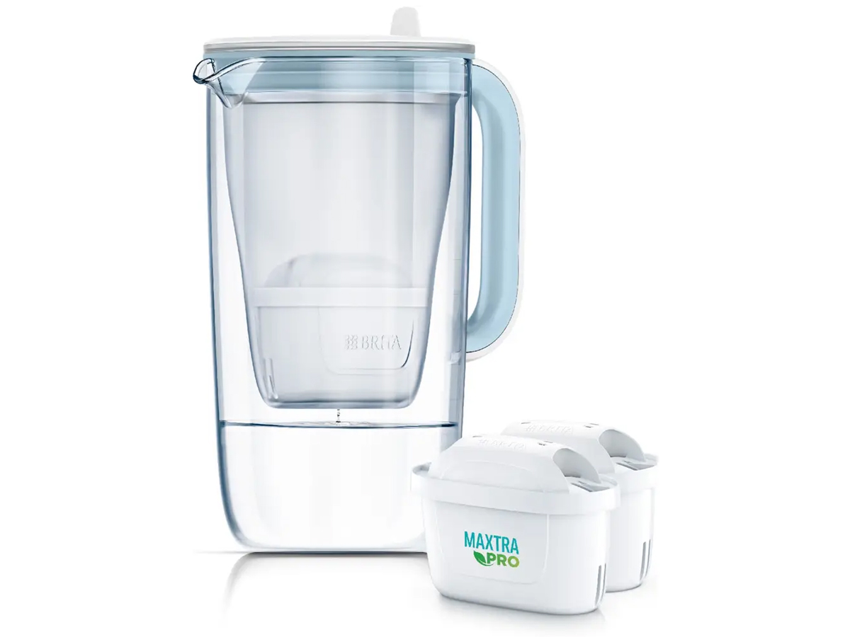Brita Szklany dzbanek 2,5L + wkłady MAXTRA PRO Pure (2 sztuki) 