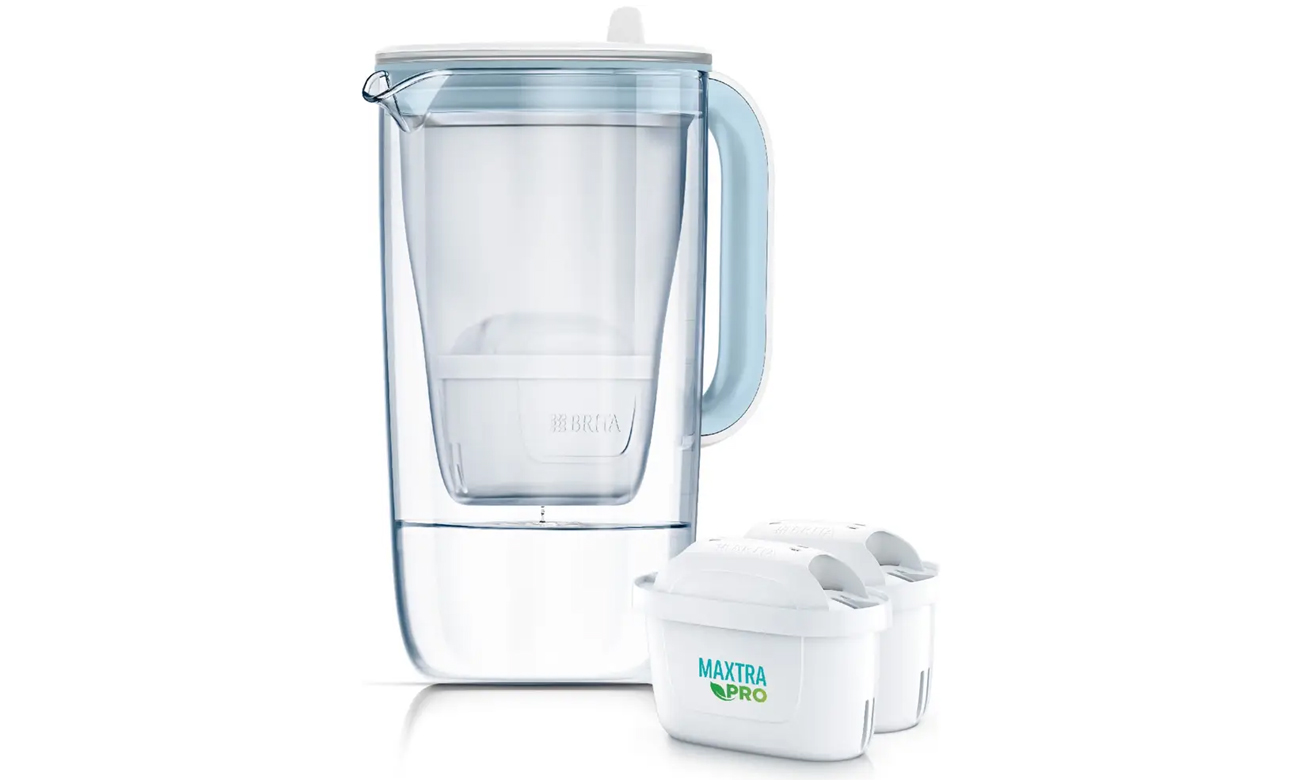 Brita Szklany dzbanek 2,5L + wkłady MAXTRA PRO Pure (2 sztuki) 