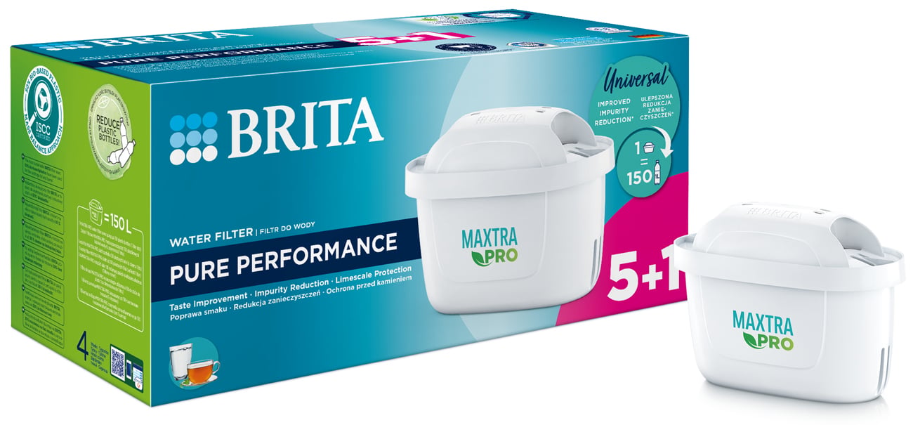 Brita Wkład filtrujący MAXTRA PRO Pure Performance 5+1 (6 szt.)