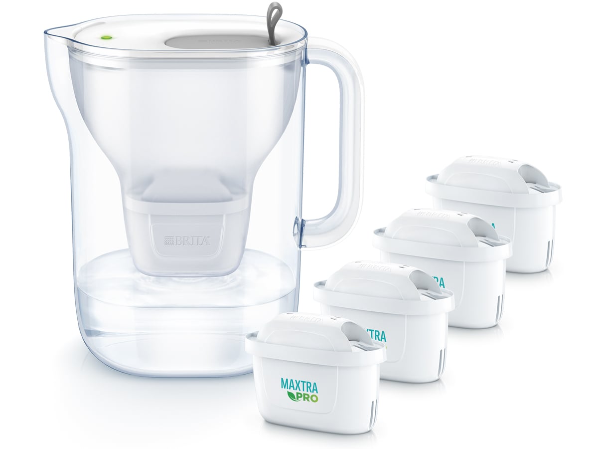 BRITA Dzbanek filtrujący STYLE XL 3,6L szary + 4 wkłady MAXTRA PRO