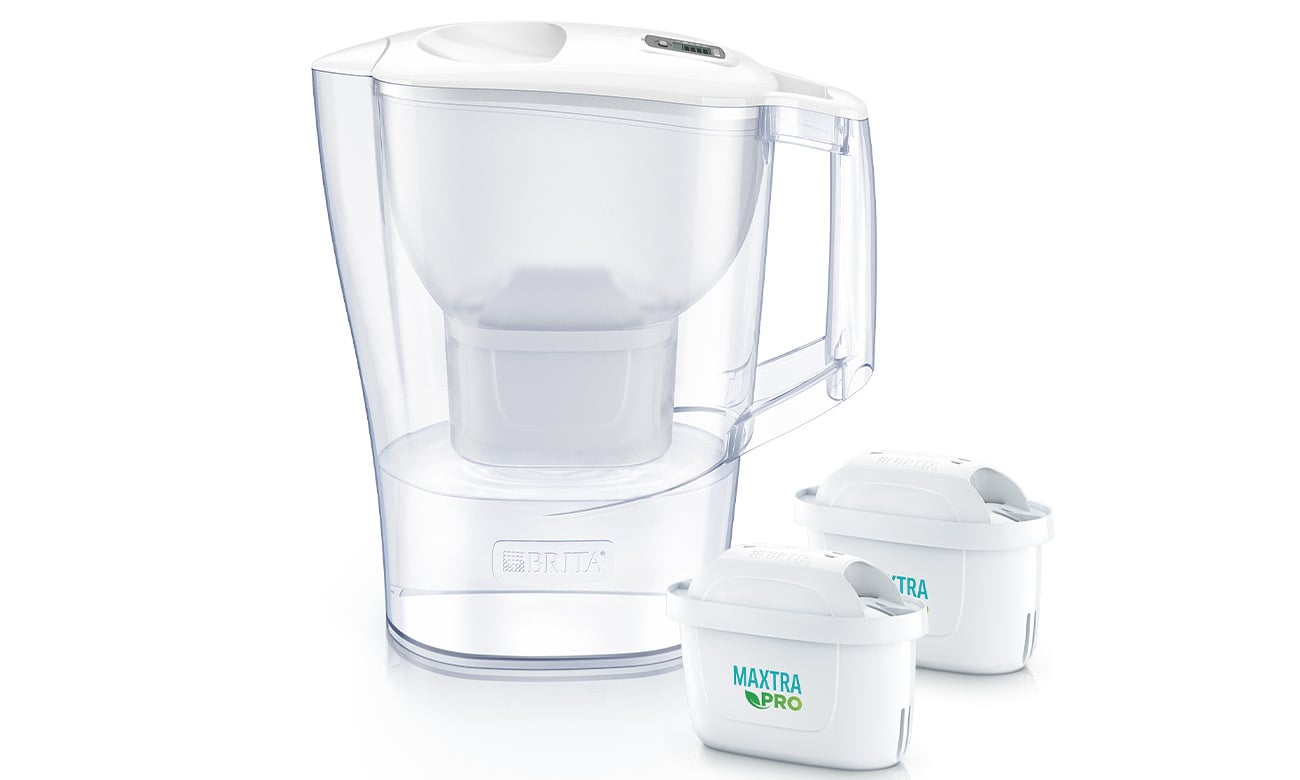 Dzbanek Brita ALUNA 2,4 l  biały + 2 wkłady MAXTRA PRO