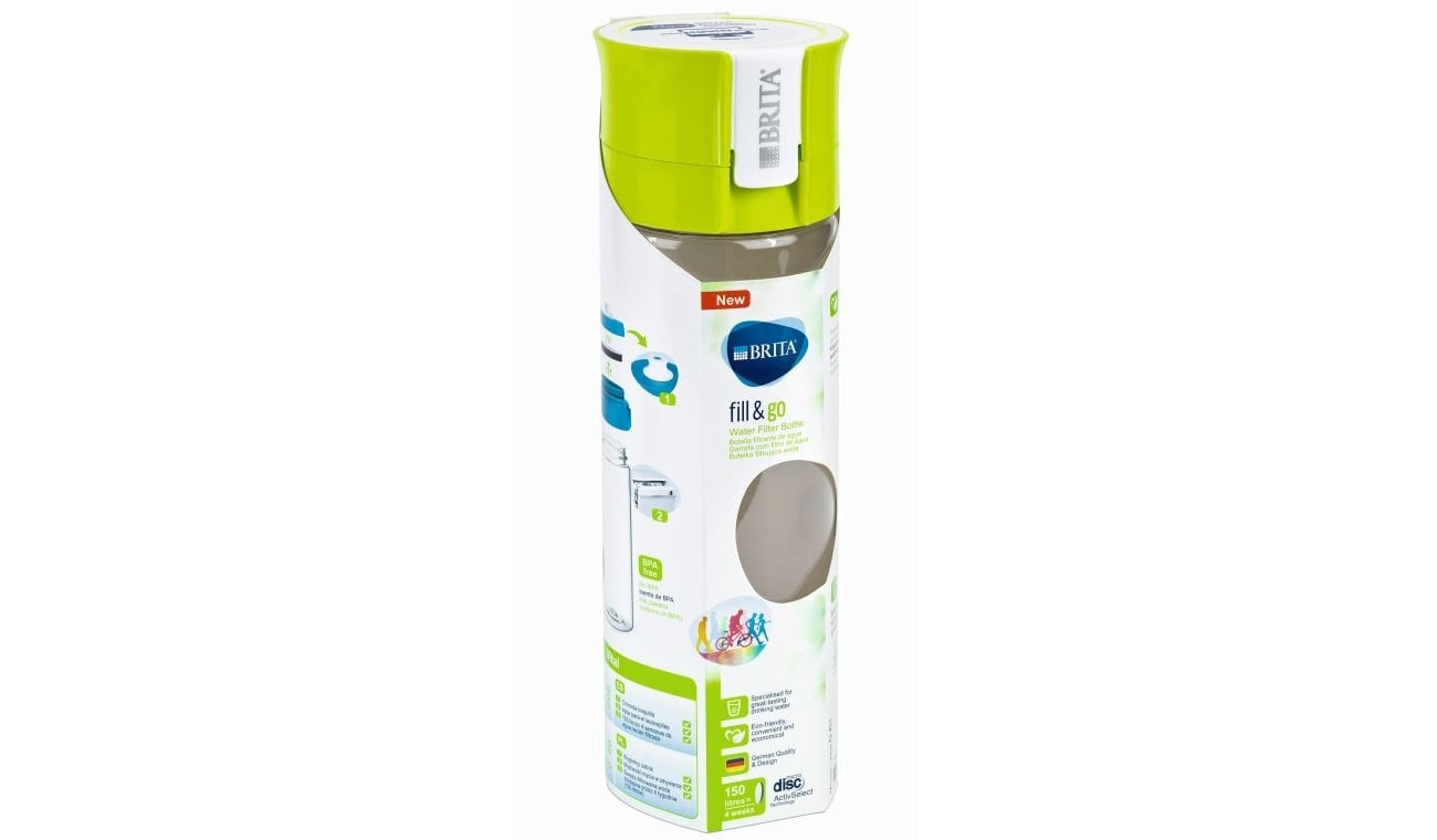 Butelka filtrująca Brita limonkowa