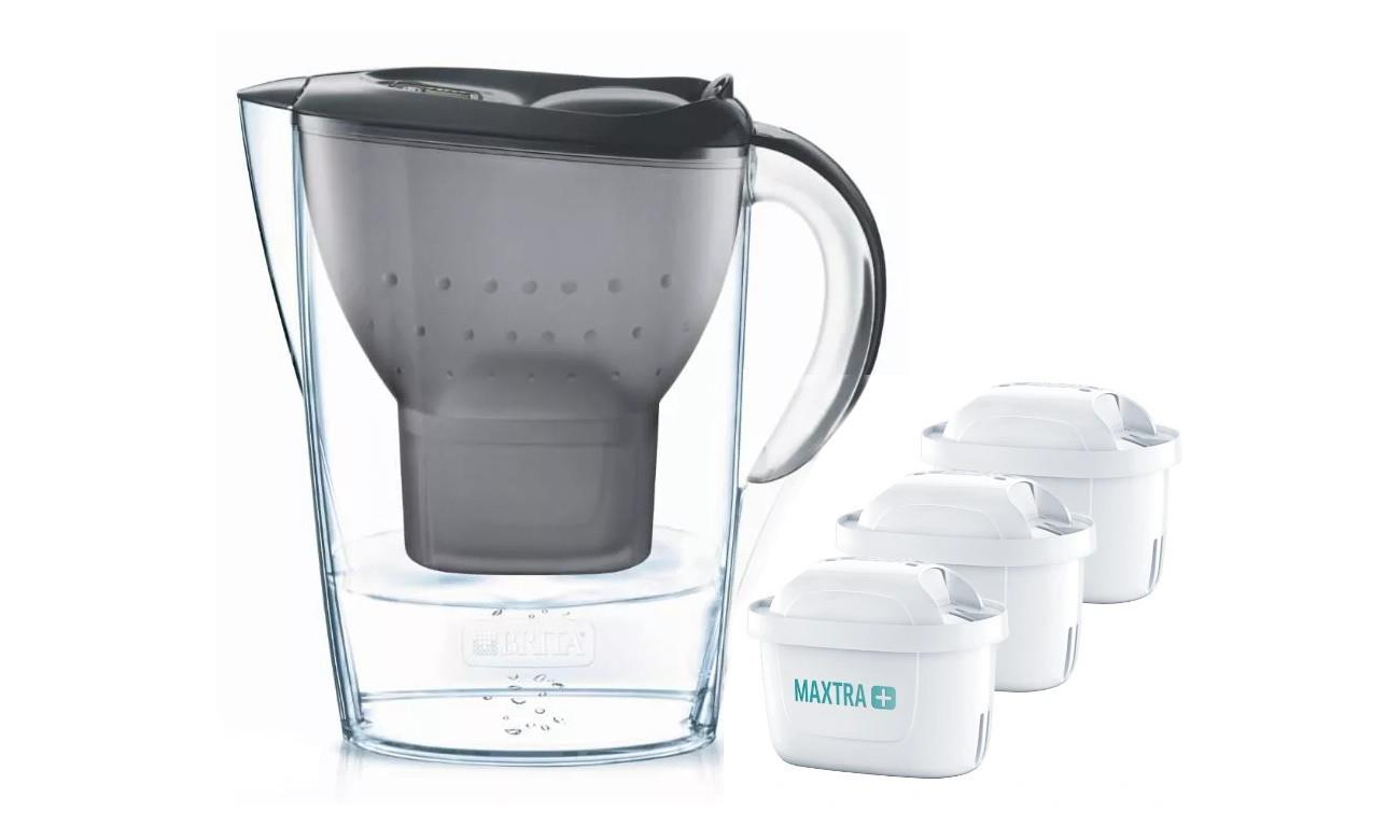 Brita Marella 2,4l Grafit + 3 wkłady maxtra plus 4006387105068