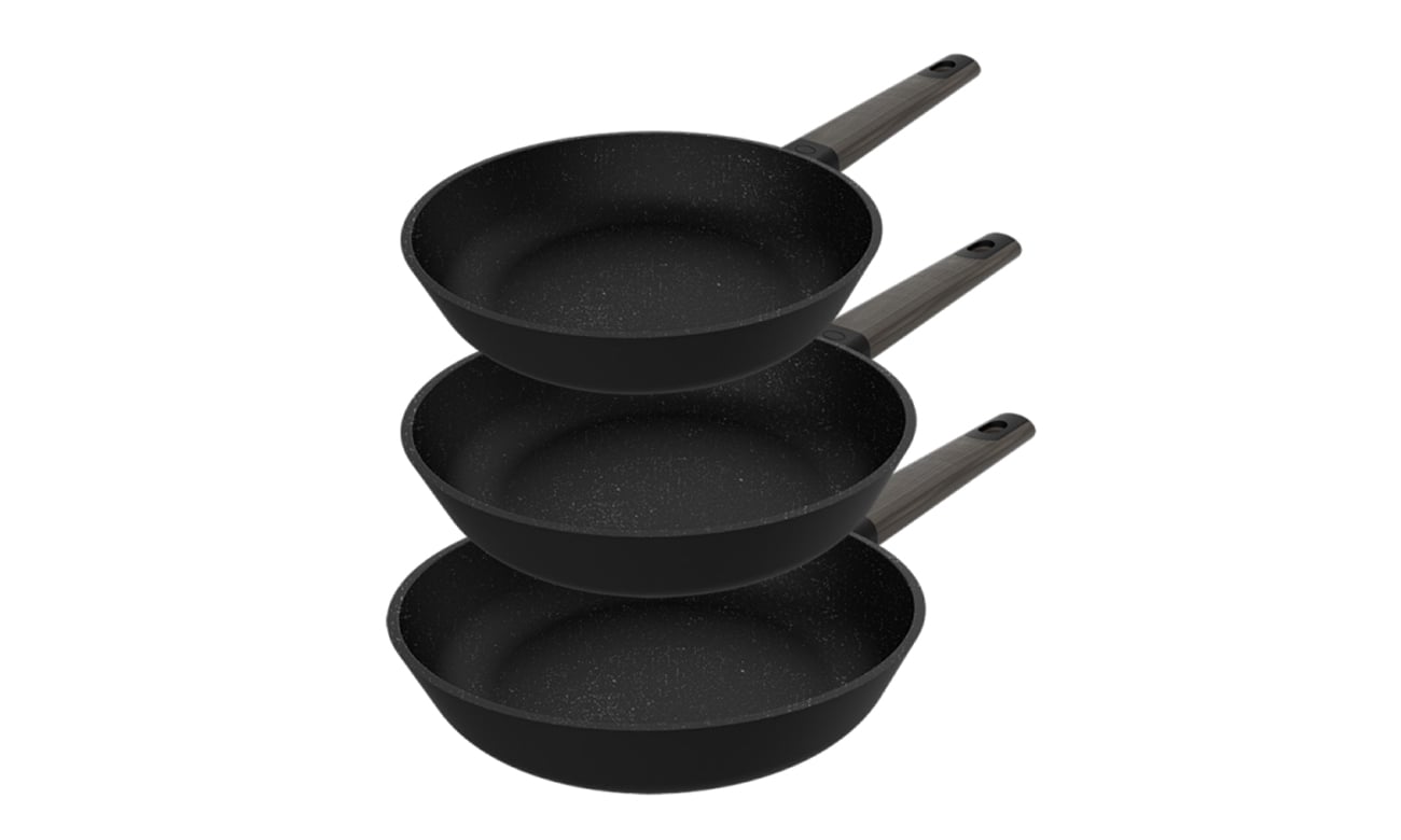 Zestaw Patelni Cecotec Polka Excellence 20-24-28 Bucket Set Force 03146