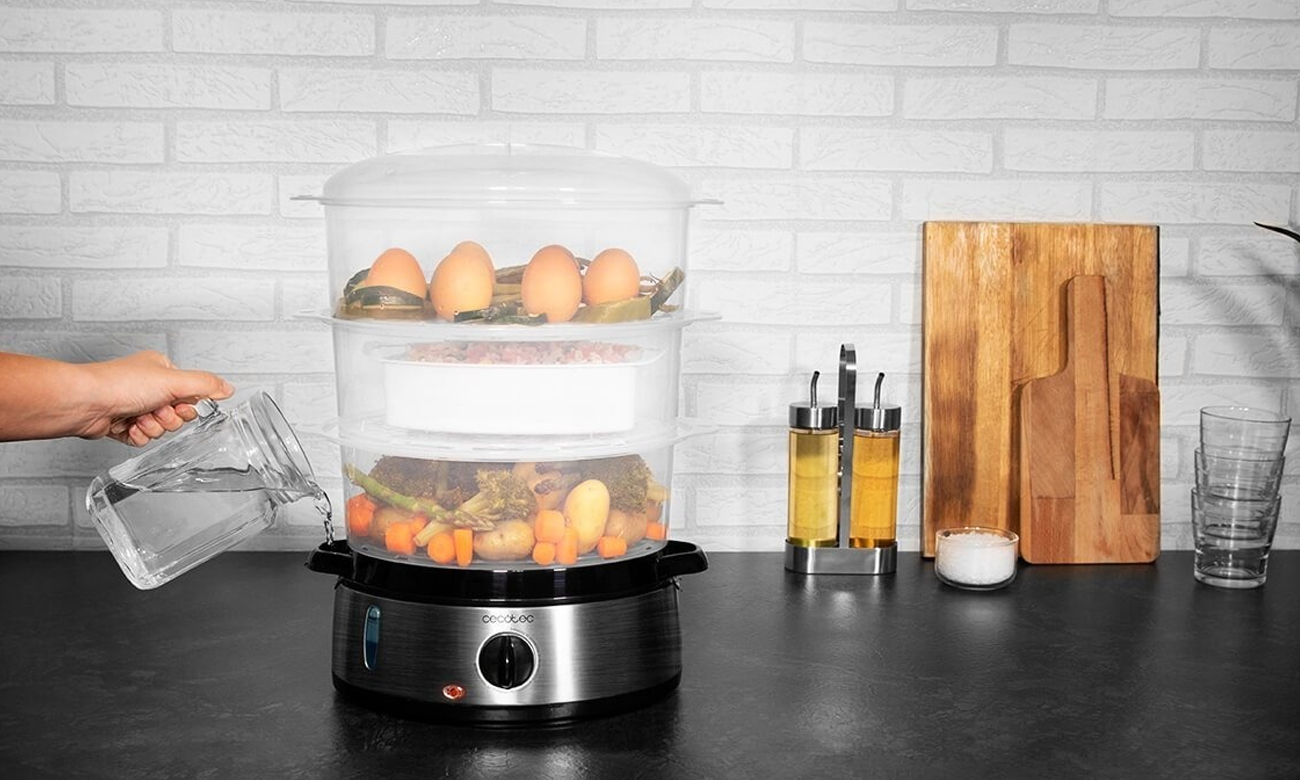 Funkcjonalność Cecotec Vapovita 3000 Inox 04109