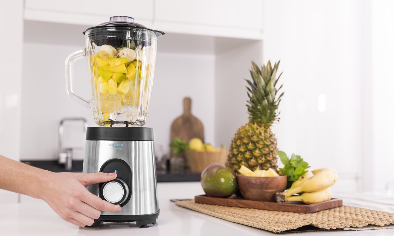 Blender Cecotec Power Black Titanium 1000 Inox 04156