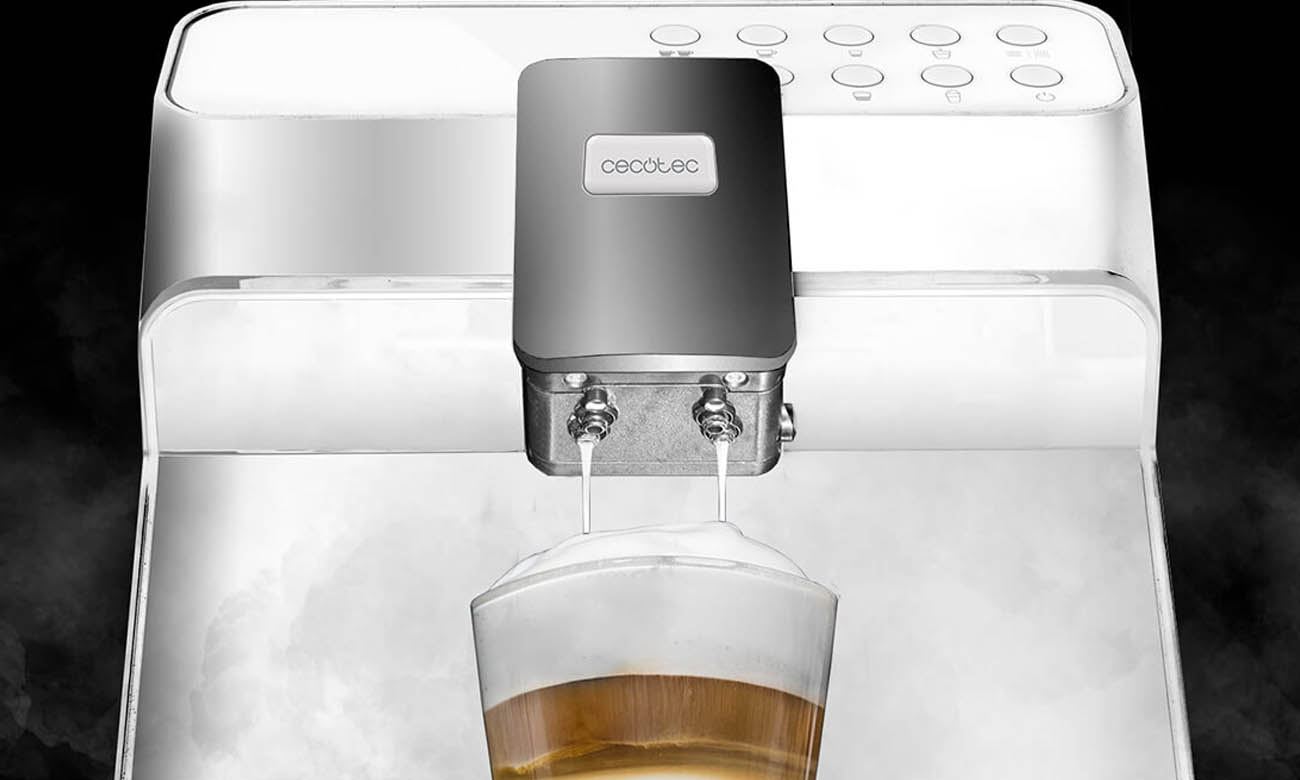 Ekspres do kawy Cecotec Power Matic-ccino 7000 biały z systemem AllCappuccino</h2>