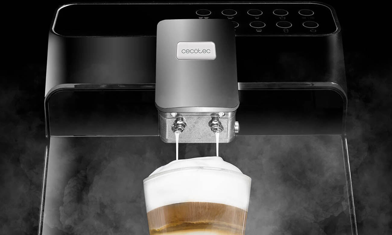 Ekspres do kawy Cecotec Power Matic-ccino 7000 czarny z systemem AllCappuccino</h2>