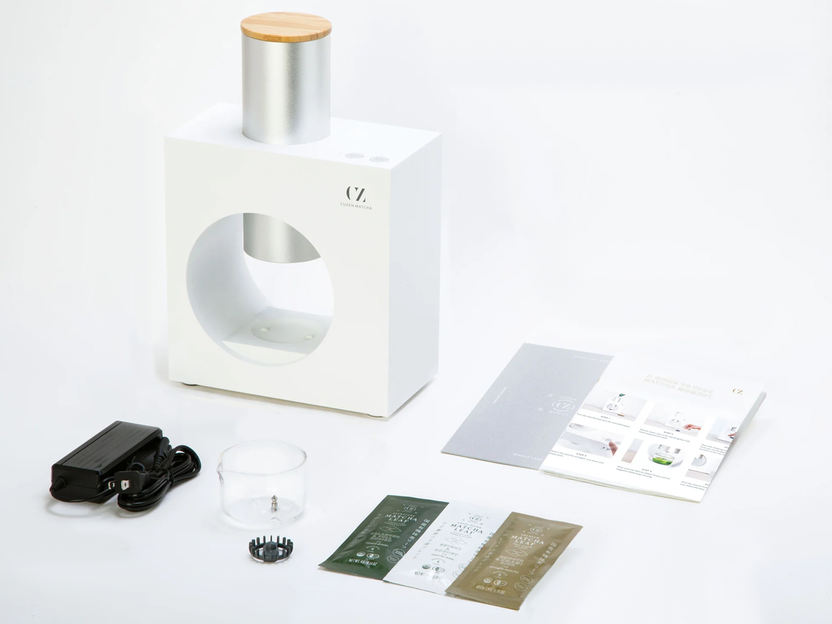 Cuzen Matcha Matcha Maker Starter Kit elementy