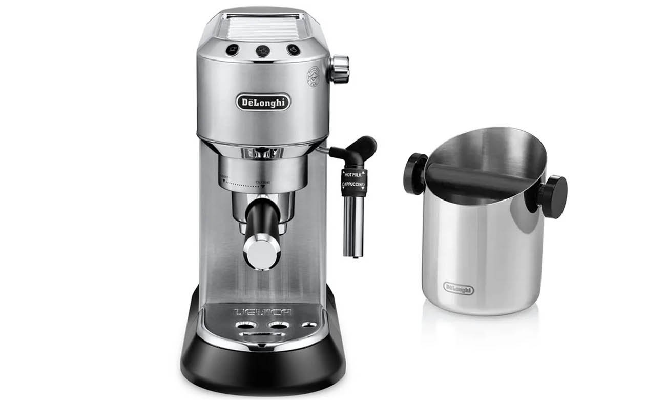 DeLonghi EC 685.M Dedica style+odbijak do fusów DLSC059