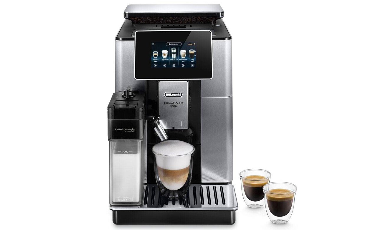 Ekspres do kawy DeLonghi	ECAM 610.75.MB PrimaDonna Soul