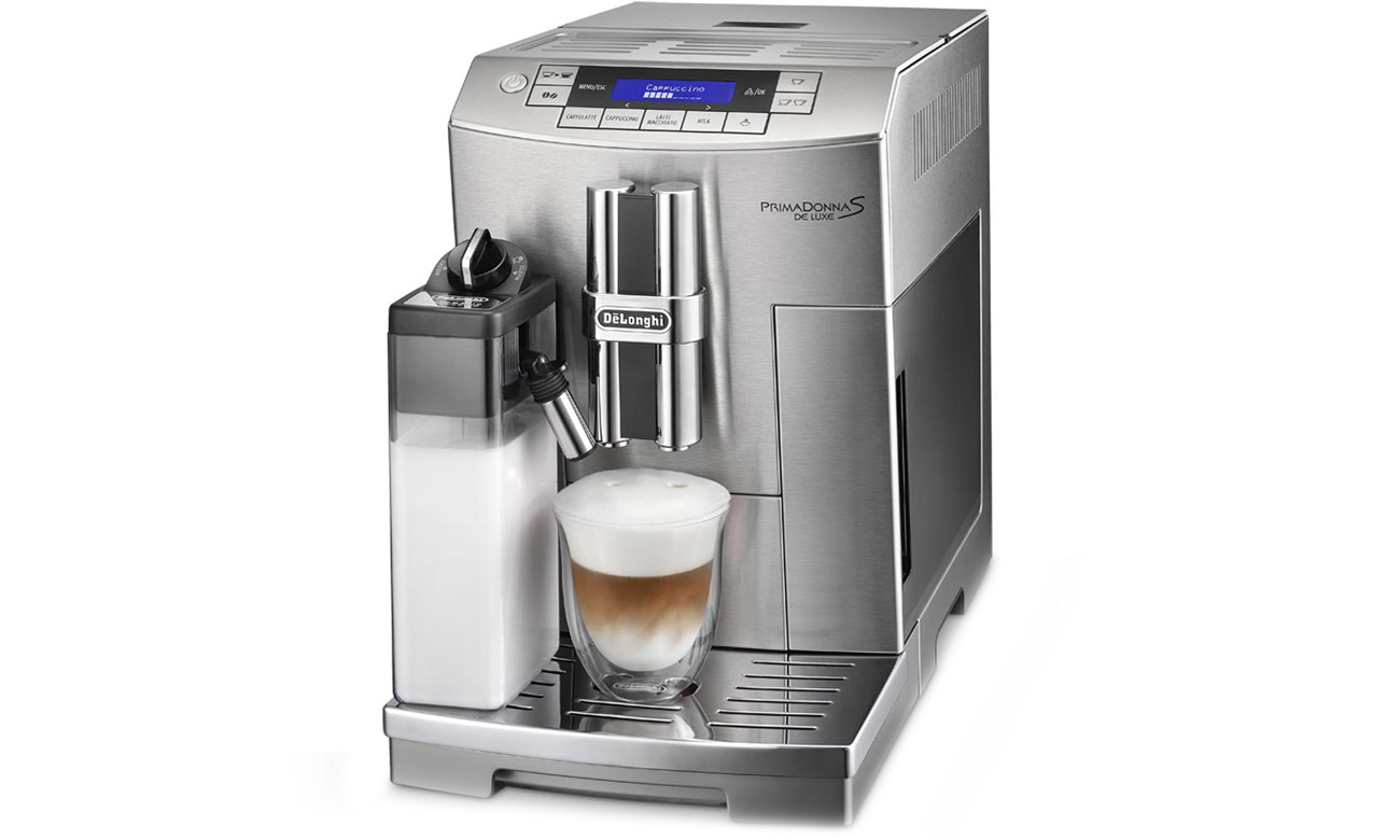 Ciśnieniowy automatyczny ekspres do kawy DeLonghi Primadonna ECAM 28.465.M