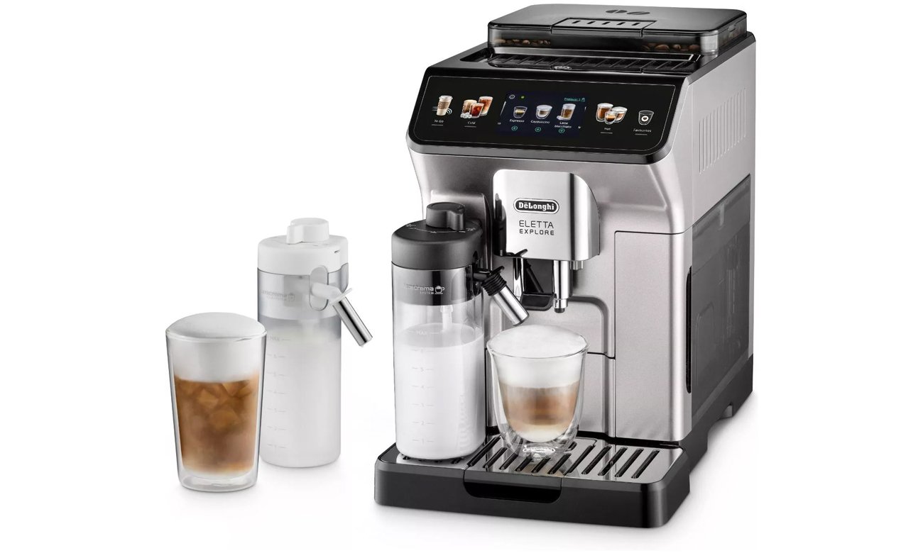 Automatický kávovar DeLonghi ECAM 450.65.S Eletta Explore