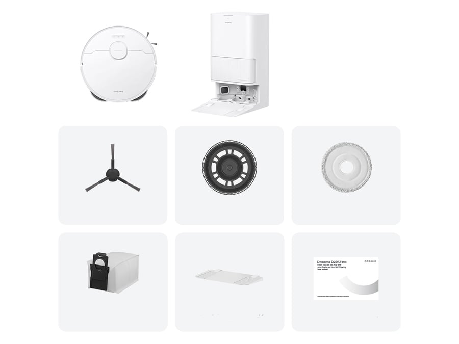 Robot sprzątający Dreame D20 Ultra White
