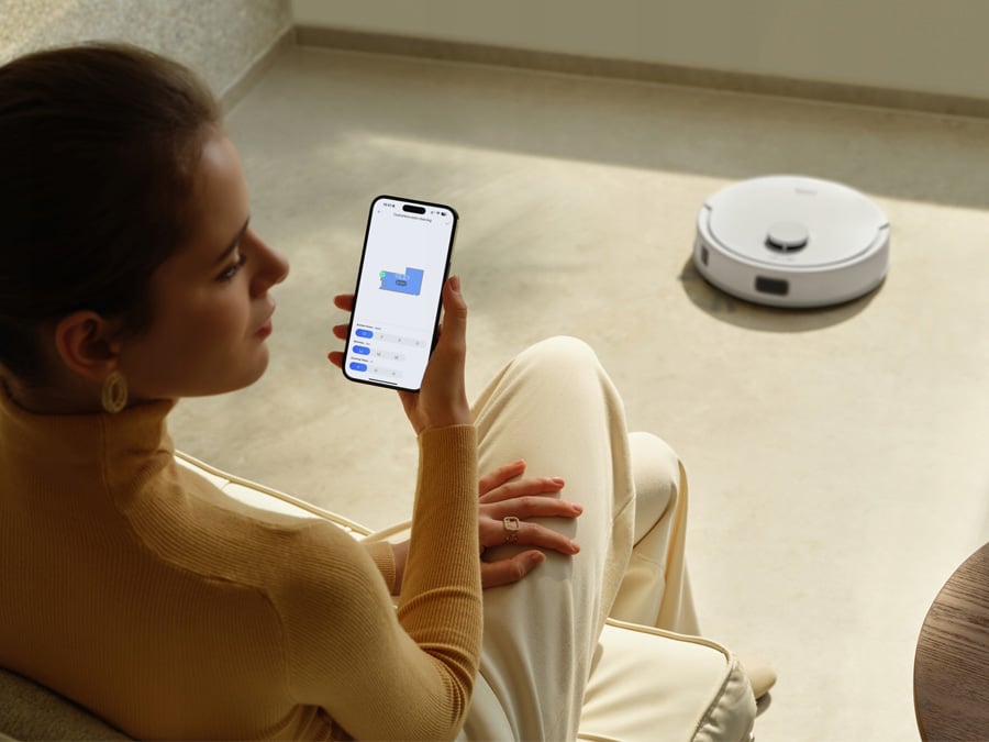 Robot sprzątający mopujący Dreame MOVA E20 biały