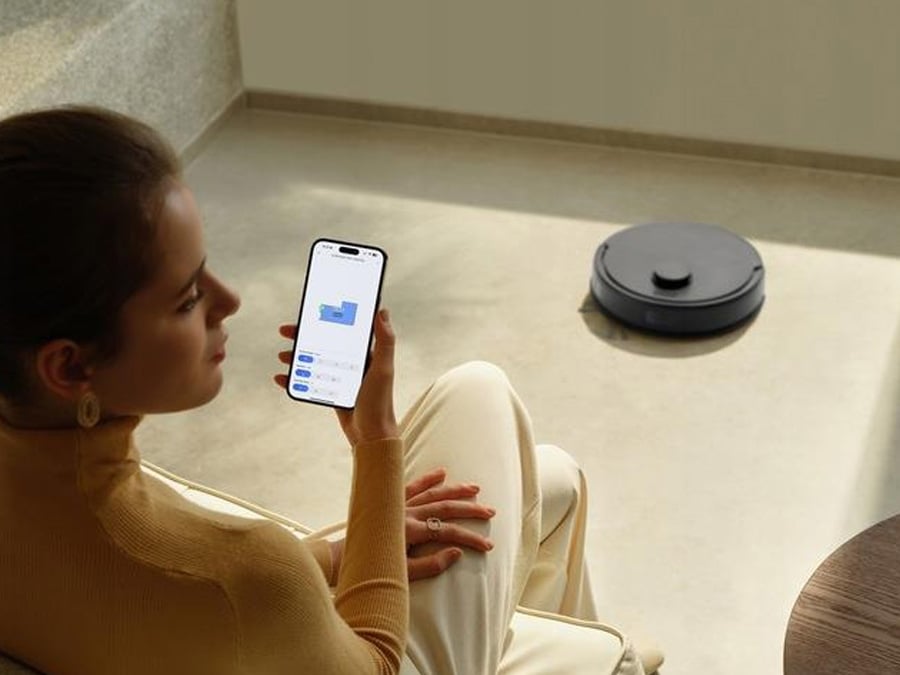 Robot sprzątający mopujący Dreame MOVA E20 Plus czarny
