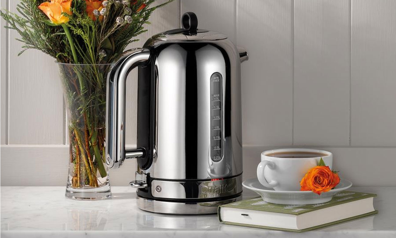 Funkcja Whisper Boil w czajniku Dualit Classic 72835
