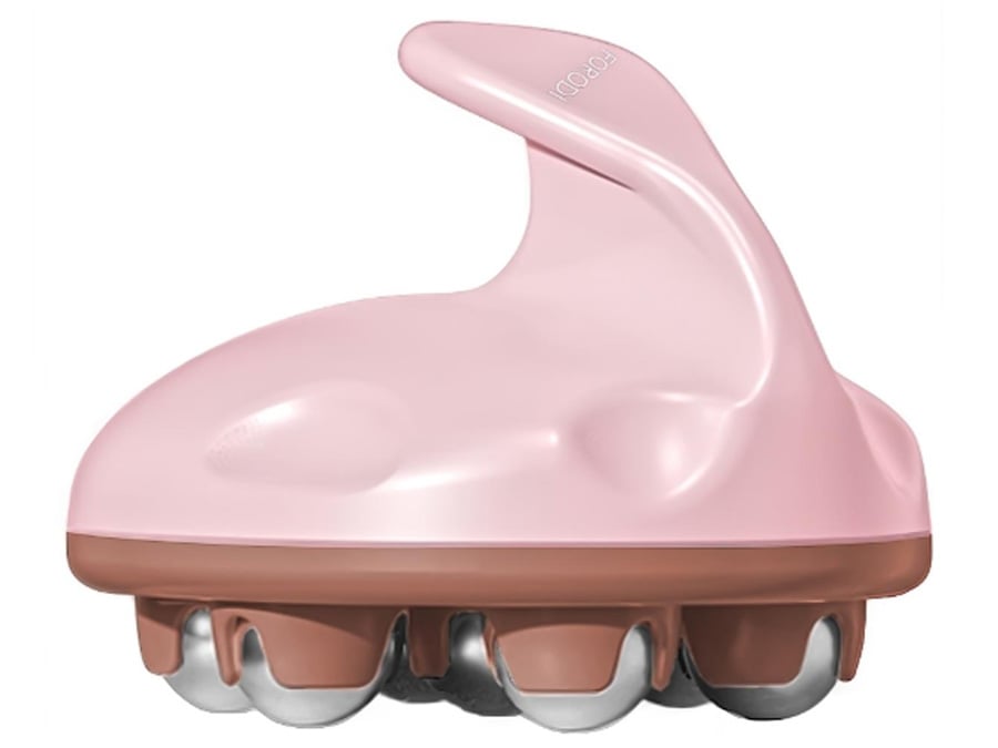 Masażer kulkowy Diforo Forodi F7 z ergonomiczną rączką i głowicą masującą, widok z boku na białym tle