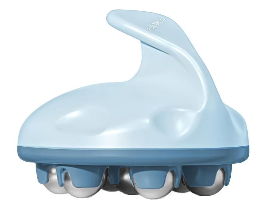 Masażer kulkowy Diforo Forodi F7 z ergonomiczną rączką i głowicą masującą, widok z boku na białym tle