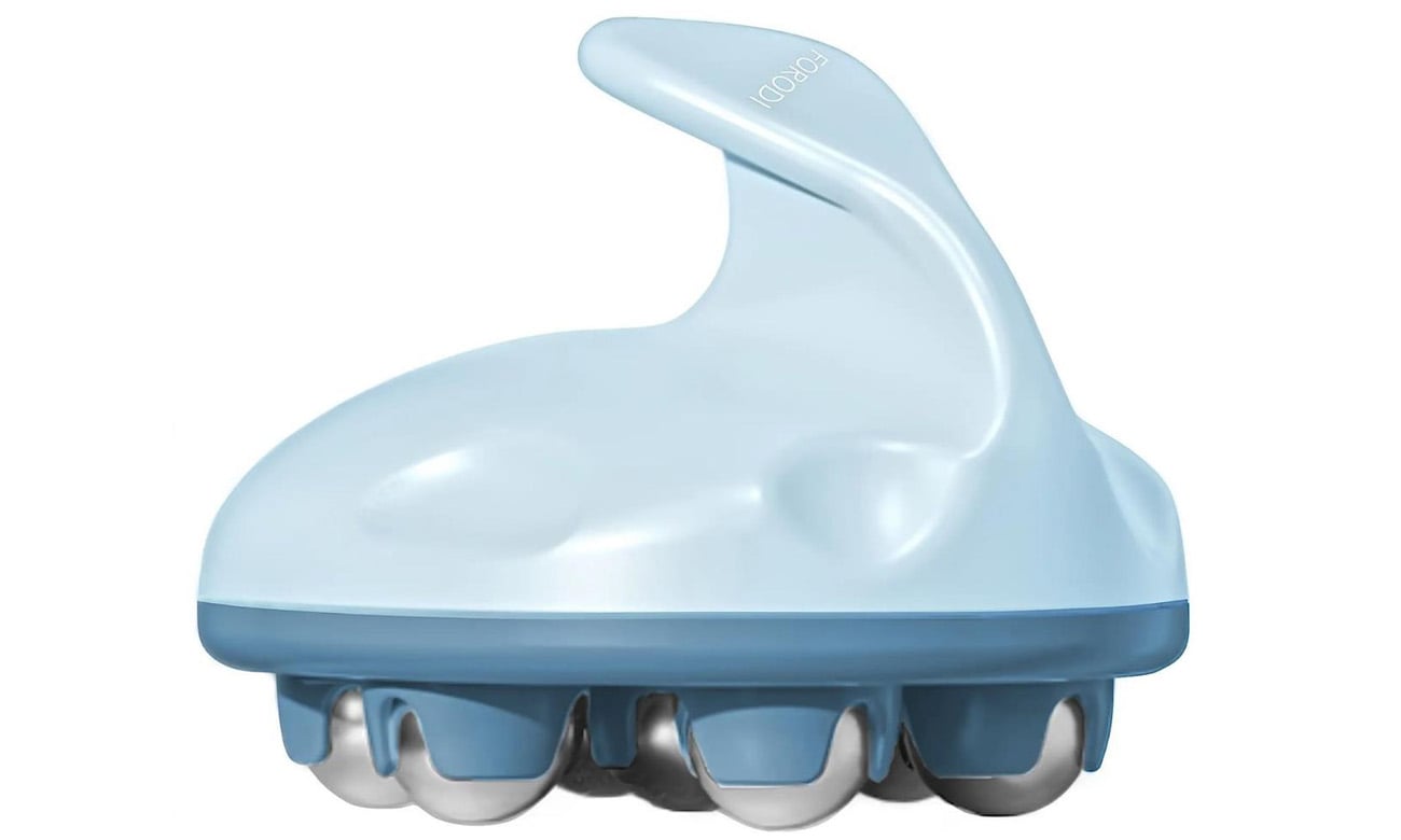 Masażer kulkowy Diforo Forodi F7 z ergonomiczną rączką i głowicą masującą, widok z boku na białym tle