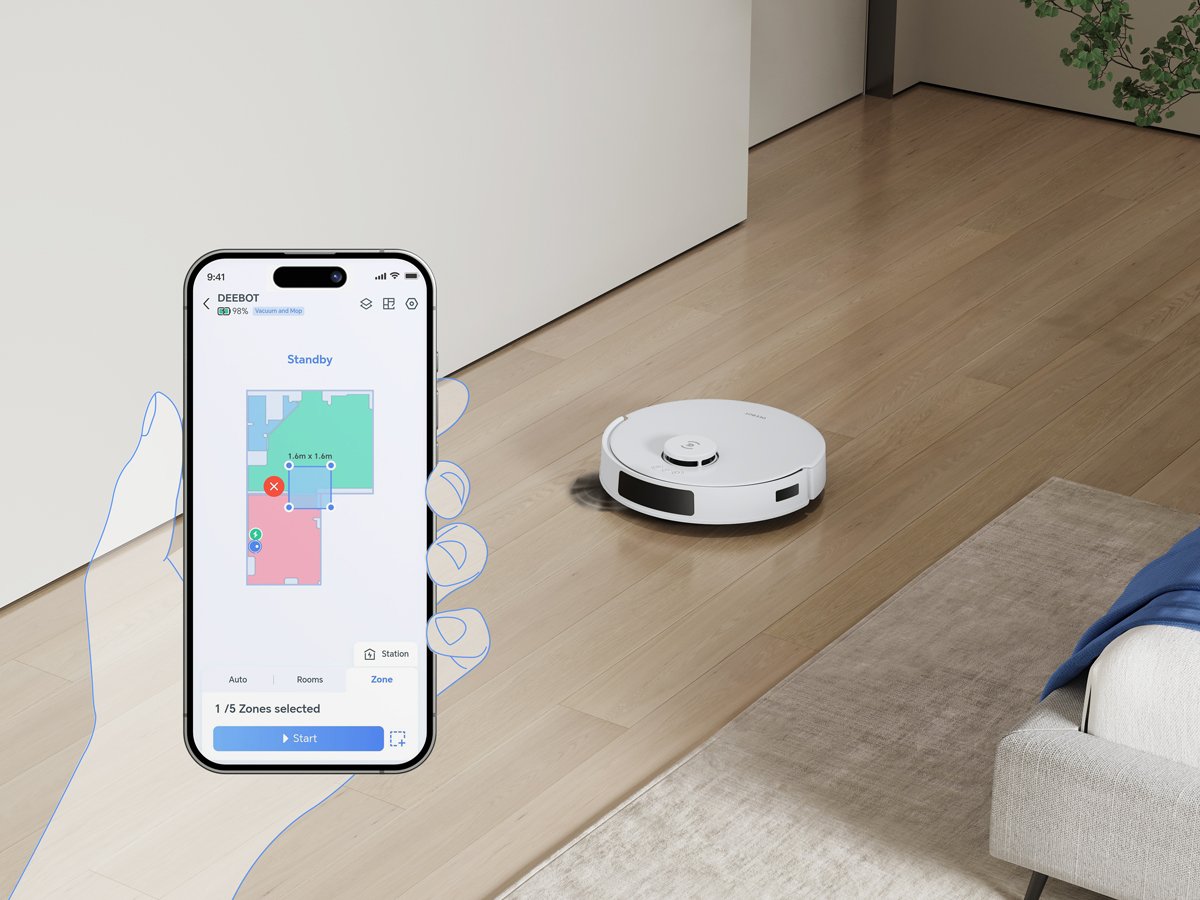 Ecovacs Robot sprzątający DEEBOT N20 White