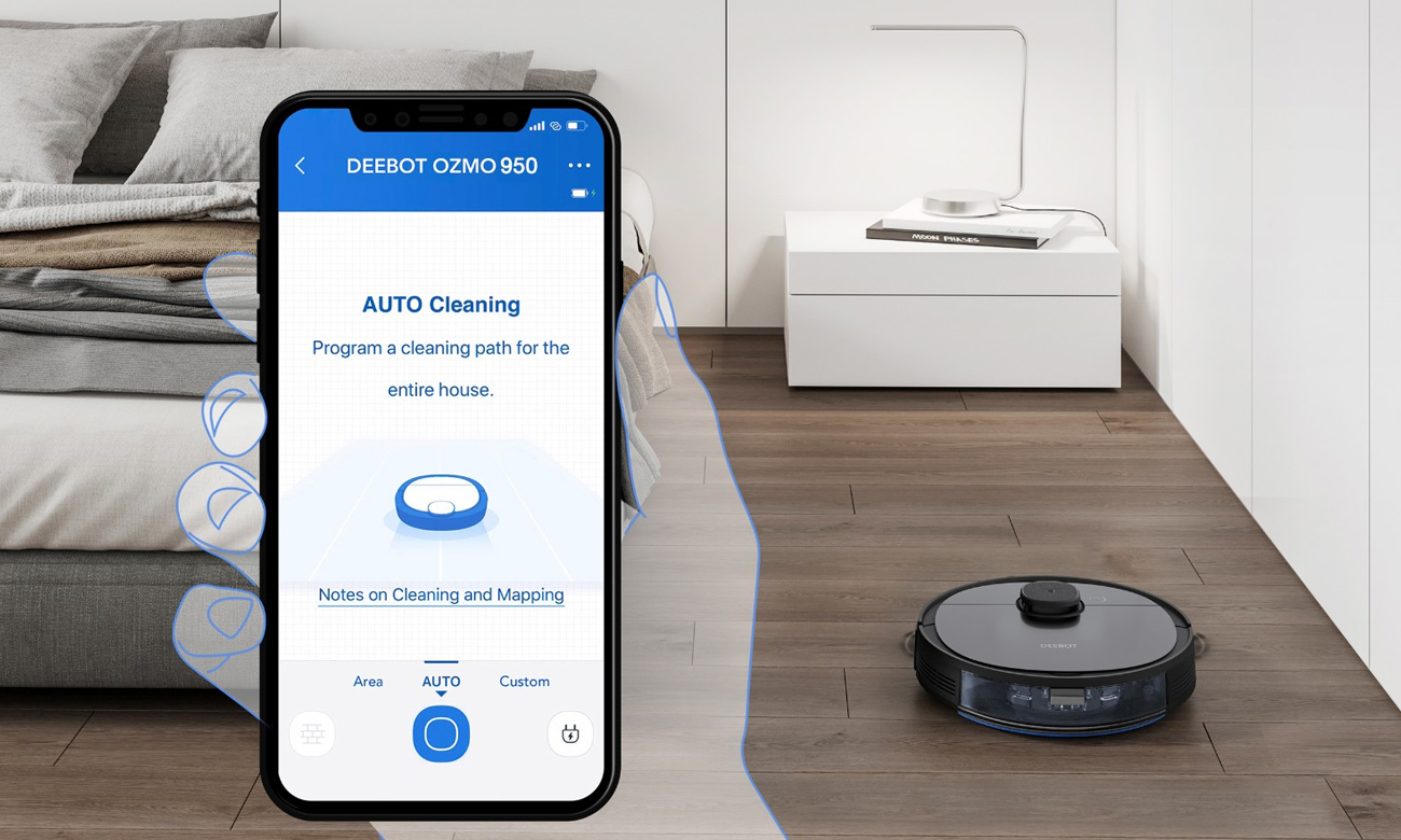 Robot sprzątający Ecovacs Deebot OZMO 950