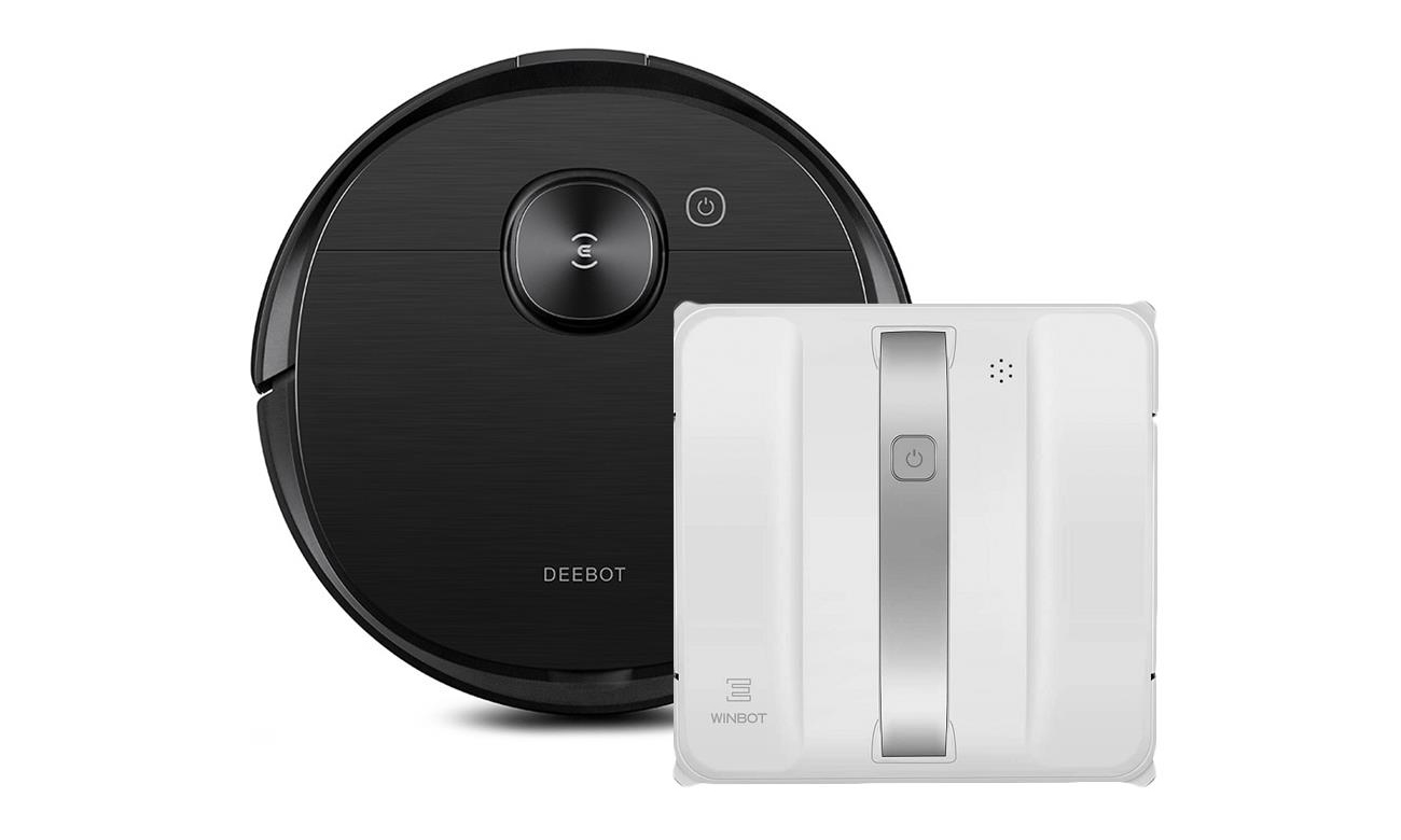 Zestaw Ecovacs DEEBOT OZMO T8 Aivi + WINBOT 880