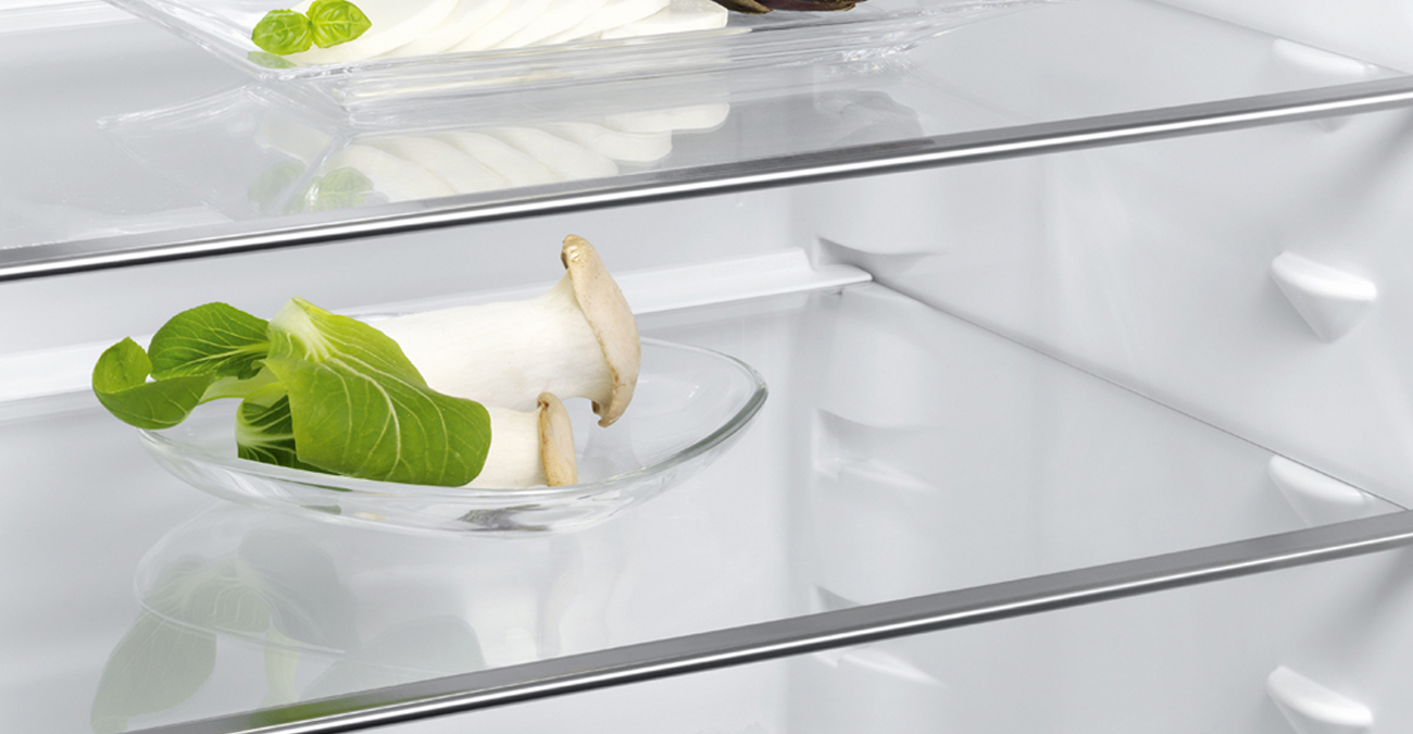 Lodówka Electrolux EJ2301AOW2 posiada szklane półki