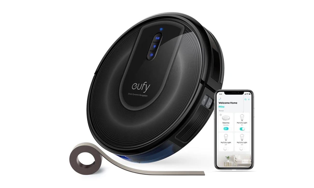 Robot sprzątający Eufy Robovac G30 Verge Czarny T2252G11
