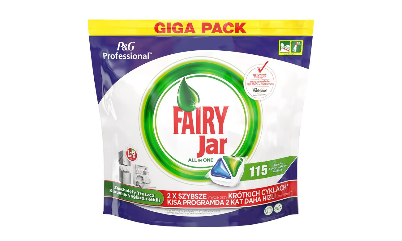 Fairy Kapsułki do zmywarki P&G Professional 115szt 8001090167279