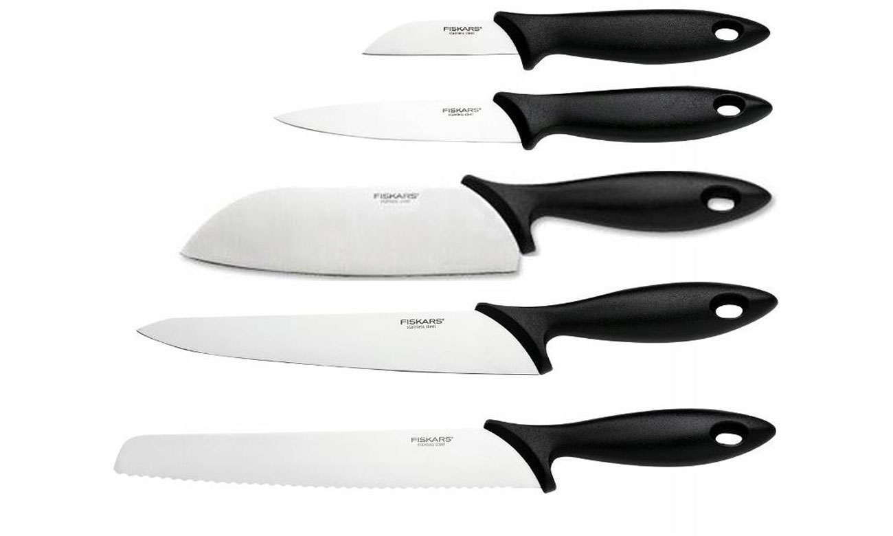 Noże Fiskars w bloku 1023782 Essential