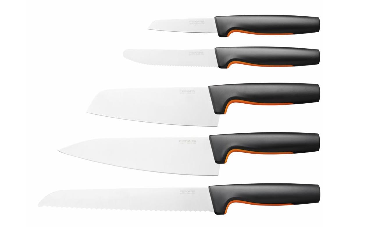 Zestaw 5 noży w bloku Fiskars 1057554