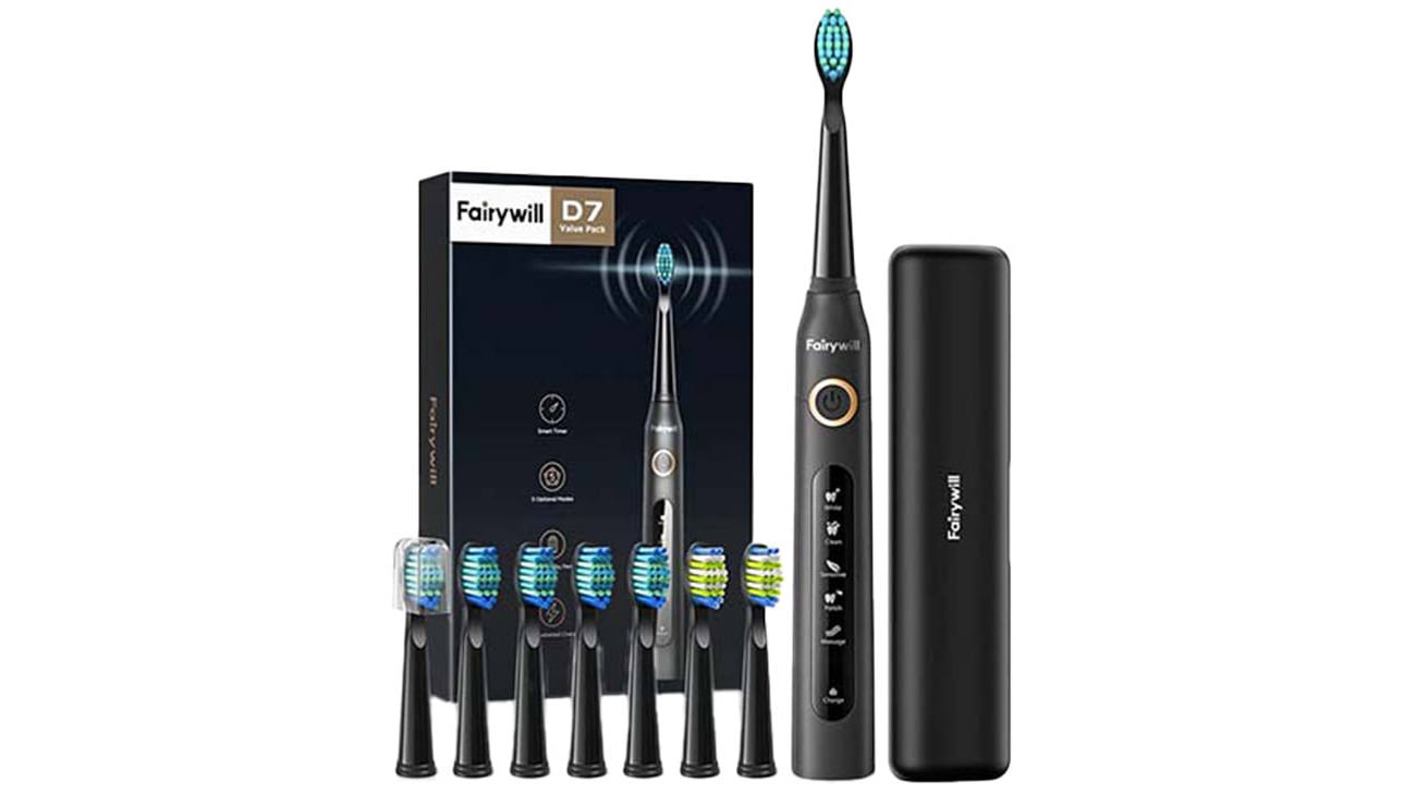 FairyWill Szczoteczka soniczna FW-507 Plus czarny