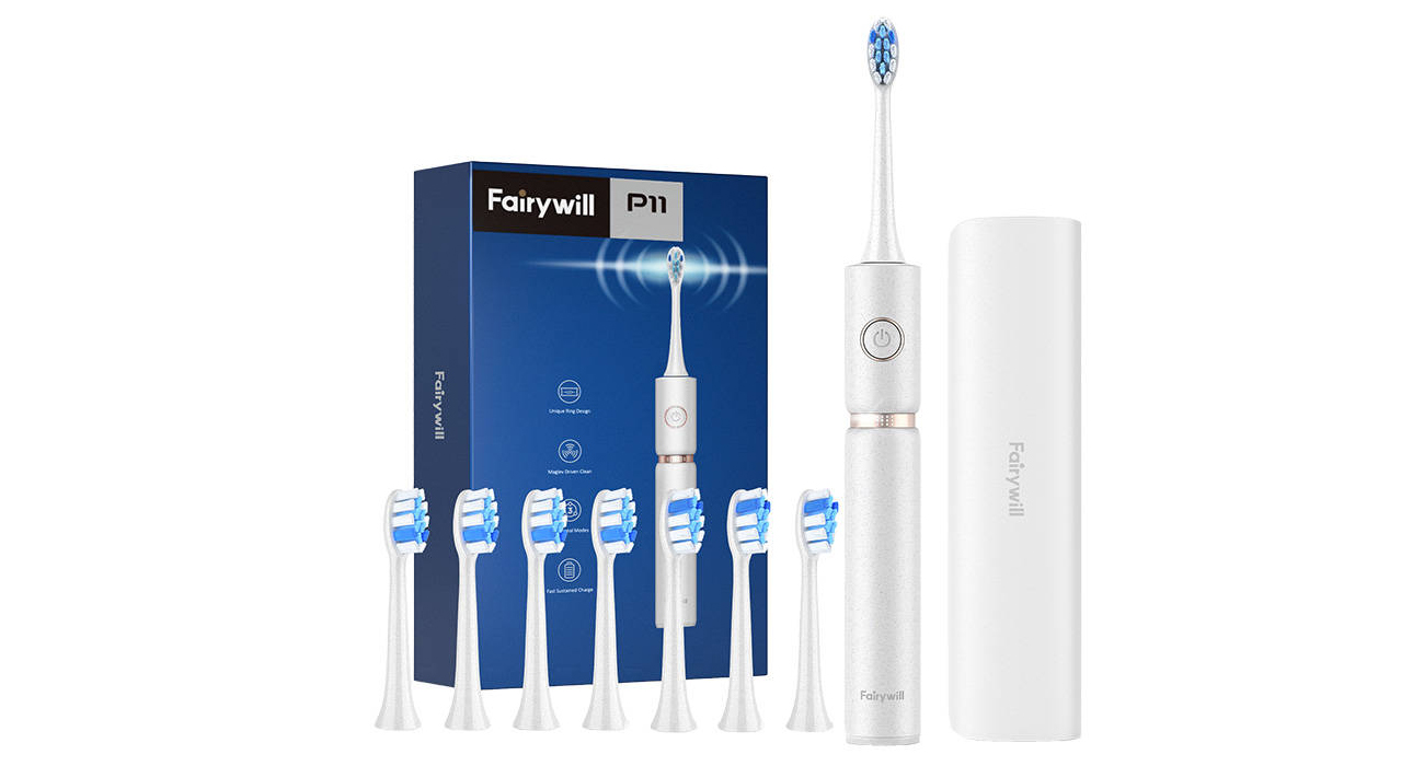 FairyWill Szczoteczka soniczna FW-P11 biały