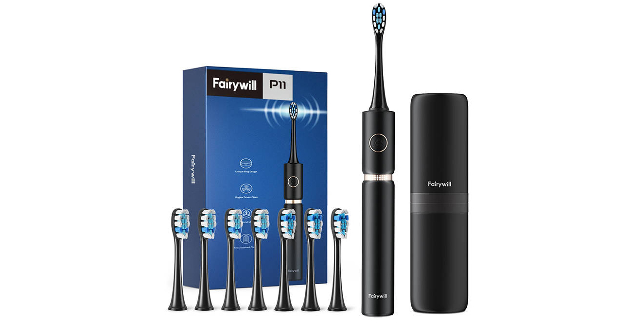 FairyWill Szczoteczka soniczna FW-P11 czarny