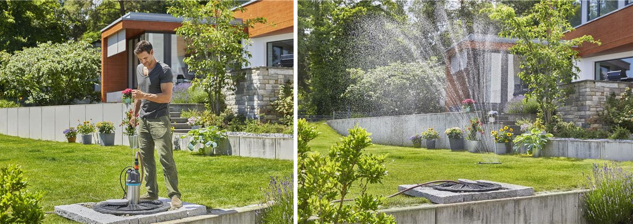 Gardena Pompa zanurzeniowo - ciśnieniowa 5900/4 inox