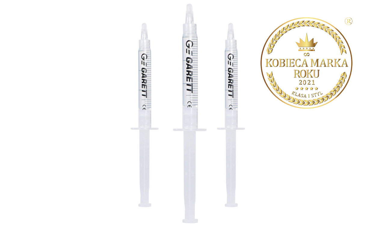 Garett Zestaw aplikatorów żelu wybielającego Glamour Smile Gel 5903246289558